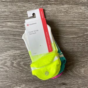 Lululemon Power Stride Tab Socks